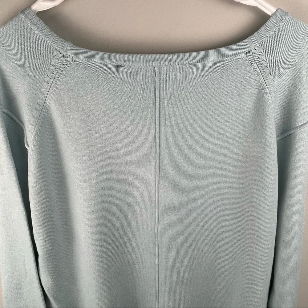 French Connection Della Vhari crew neck cashmere soft sweater Size L - Picture 7 of 8